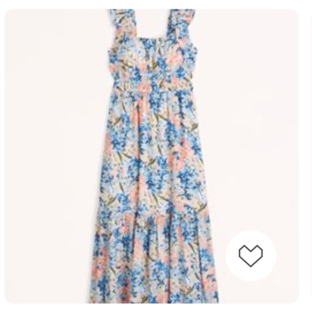 Abercrombie Ruffle Maxi Dress - NWT